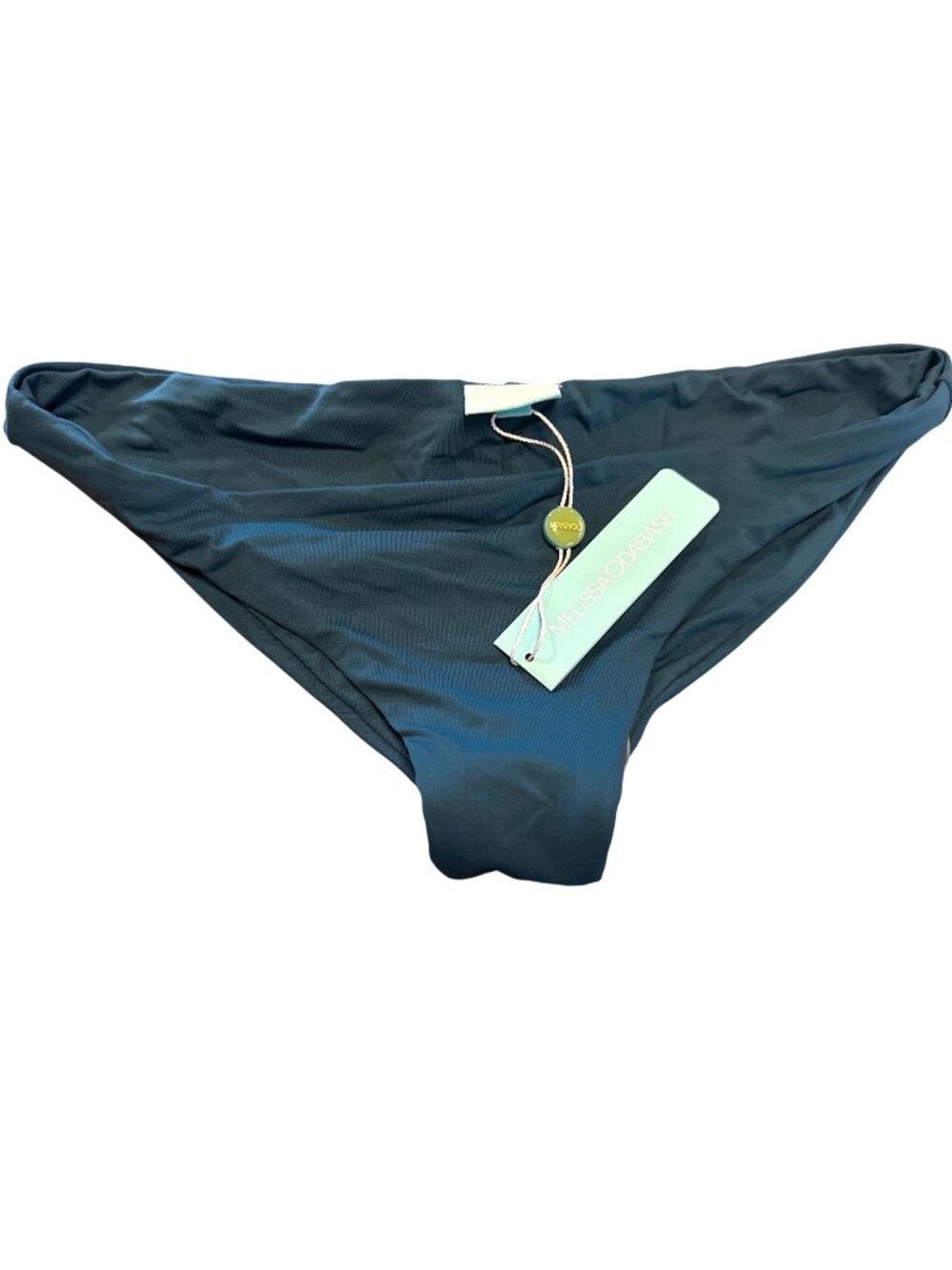 Melissa Odabash Blue Bikini Bottoms UK 12 USA 8 Made In Italy